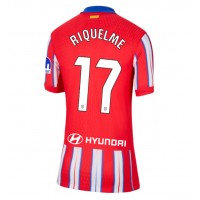 Camisa de Futebol Atletico Madrid Rodrigo Riquelme #17 Equipamento Principal Mulheres 2024-25 Manga Curta